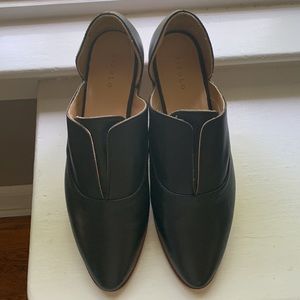 NEW IN BOX Nisolo Black Leather Emma D’Orsay Oxford, sz 11